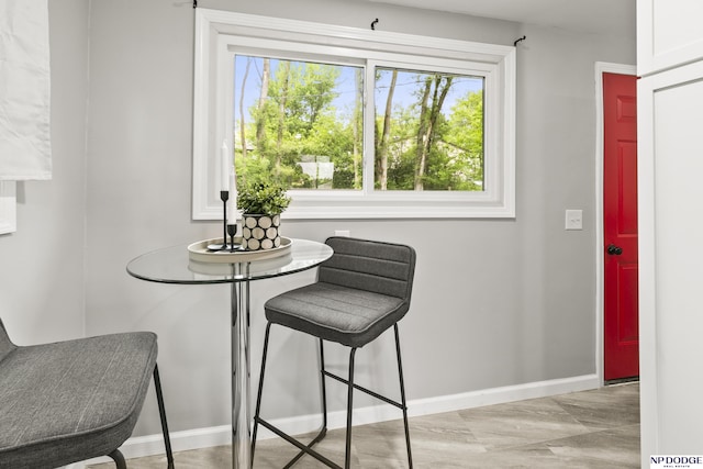 4656 Redick Ave, Omaha, NE 68152 - dining area featuring plenty of natural light and baseboards