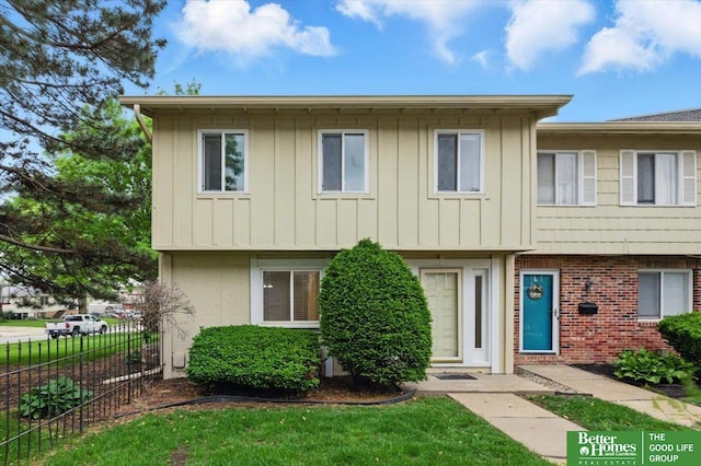 5143 S 126th Plz Unit 22, Omaha, NE 68137 - view of front of home featuring brick siding