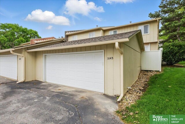 5143 S 126th Plz Unit 22, Omaha, NE 68137 - view of front of home featuring a shingled roof