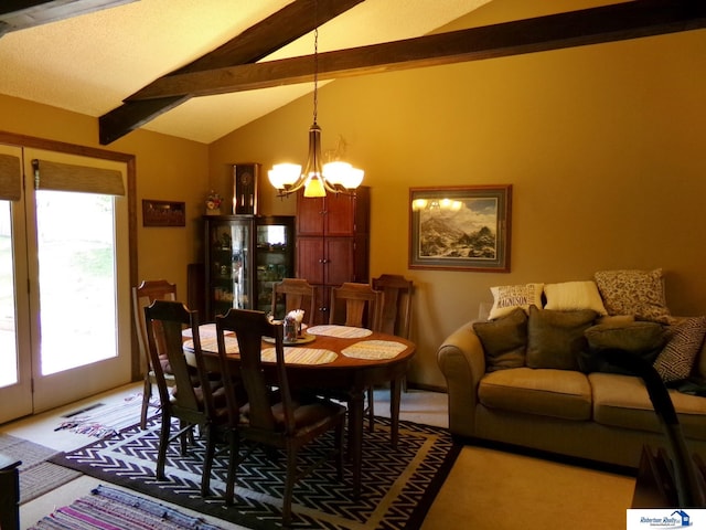 1304 S 4th Ave, Beatrice, NE 68310 - dining space featuring a chandelier