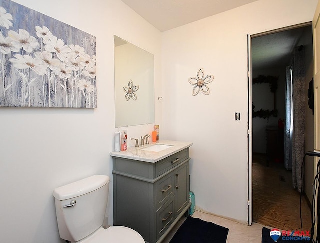 105 Nebraska St, Murdock, NE 68407 - bathroom featuring vanity and toilet