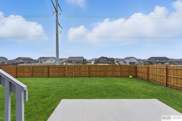 11745 S 113th St, Papillion, NE 68046 - view of yard with a residential view and a patio area