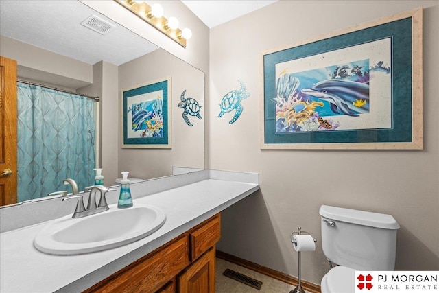 6718 Aspen St, La Vista, NE 68128 - bathroom featuring vanity and toilet