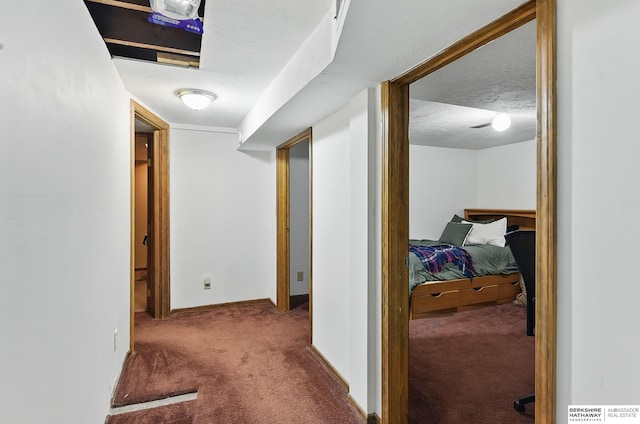 6920 N 30th St, Omaha, NE 68112 - hall with carpet flooring and baseboards