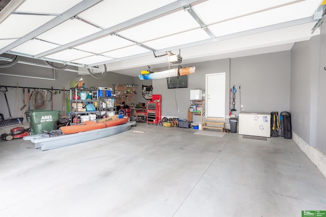 6311 N 169th St, Omaha, NE 68116 - garage with a garage door opener