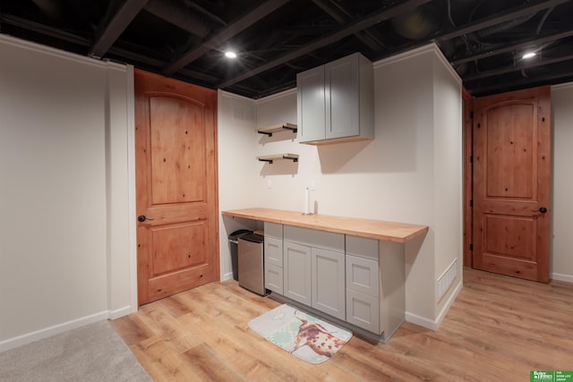 6311 N 169th St, Omaha, NE 68116 - bar with light wood-type flooring and baseboards