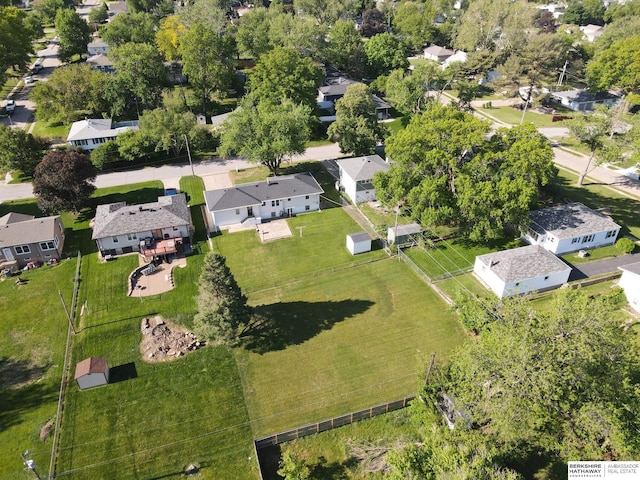 4314 Oak St, Omaha, NE 68105 - aerial view of property's location featuring nearby suburban area