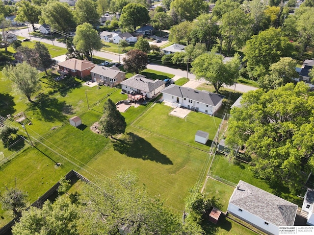 4314 Oak St, Omaha, NE 68105 - aerial perspective of suburban area