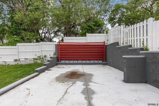 3013 Decatur St, Omaha, NE 68111 - view of patio with a gate