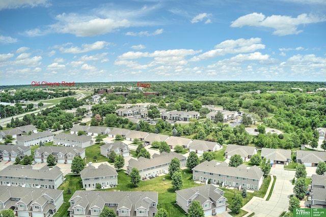 6200 Maple View Dr, Lincoln, NE 68512 - aerial view of residential area