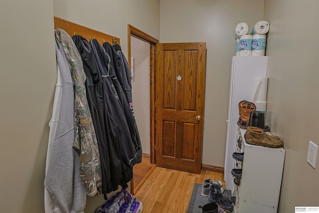 5531 County Road 34, Fort Calhoun, NE 68023 - doorway with light wood-style flooring