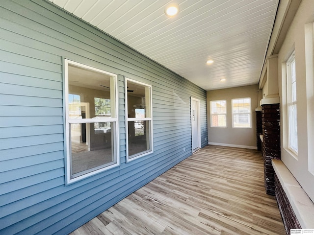 6916 N 24th St, Omaha, NE 68112 - view of unfurnished sunroom