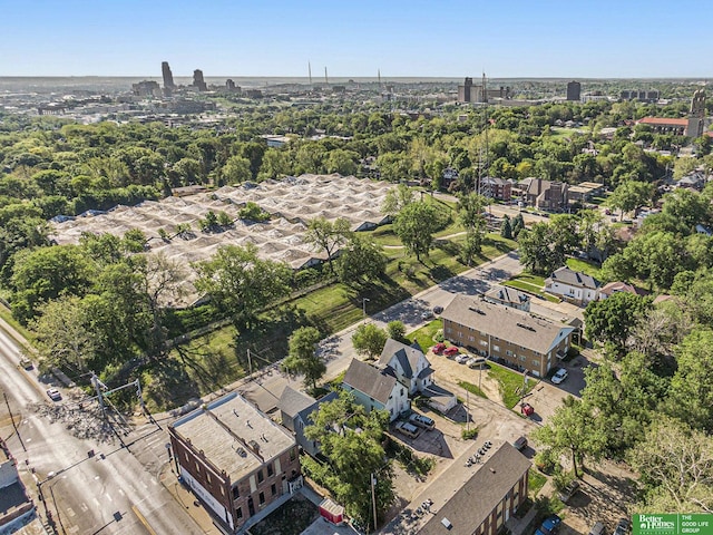 1320 N 40th St, Omaha, NE 68131 - aerial view of property's location with a tree filled landscape