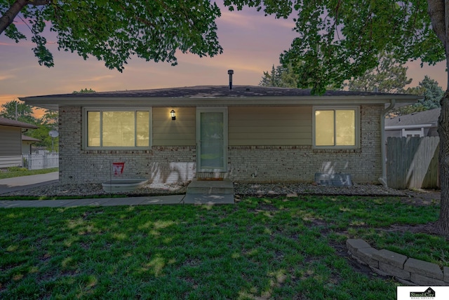 1206 W Ryons St, Lincoln, NE 68522 - view of front facade with brick siding