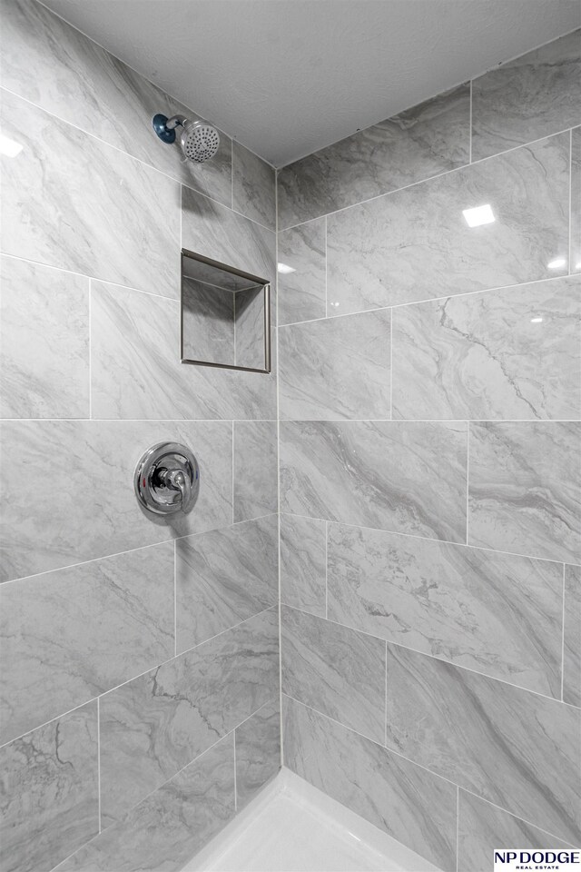 5435 S 18th St, Omaha, NE 68107 - full bathroom with a tile shower