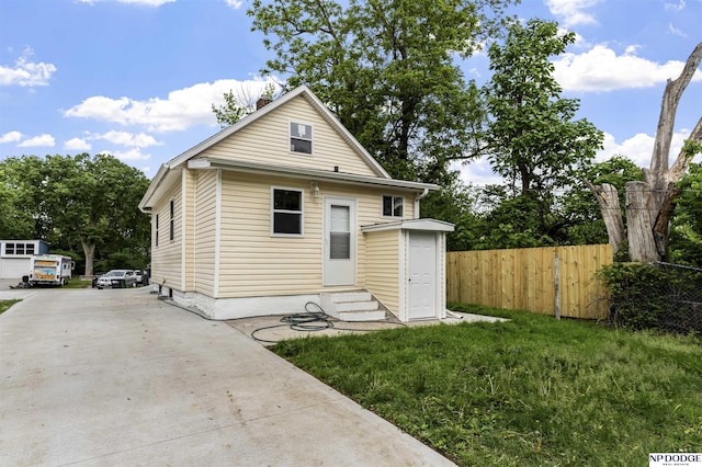 5435 S 18th St, Omaha, NE 68107 - view of front of property featuring driveway and entry steps