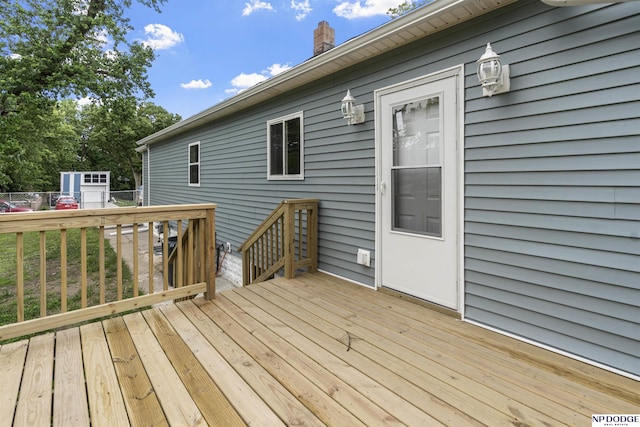 5437 S 18th St, Omaha, NE 68107 - view of deck