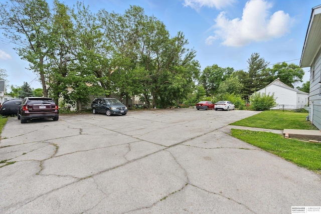 1152 N D St, Fremont, NE 68025 - view of uncovered parking lot
