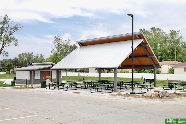 7535 S 76th St, La Vista, NE 68128 - view of property's community with a gazebo