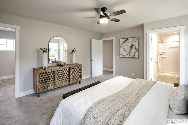 5445 S 51st St, Omaha, NE 68117 - bedroom with carpet floors, baseboards, and a ceiling fan