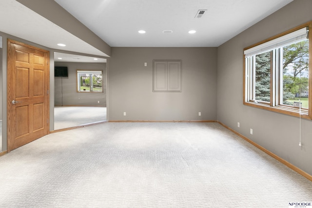 910 W Centennial Rd, Papillion, NE 68046 - carpeted empty room with recessed lighting and baseboards