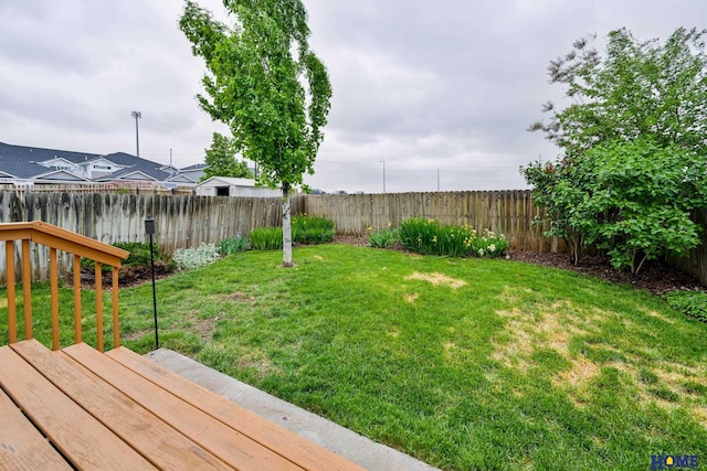 7348 N 19th St, Lincoln, NE 68521 - view of yard featuring a deck