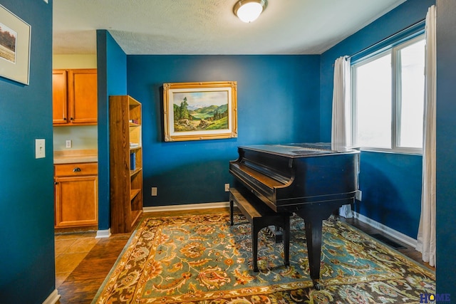 7348 N 19th St, Lincoln, NE 68521 - living area with baseboards and wood finished floors