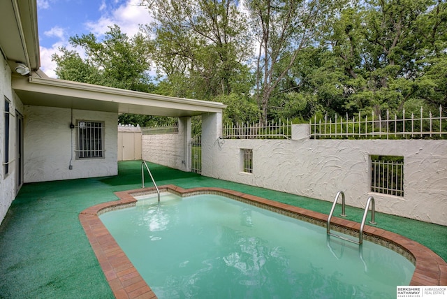 1905 S 116th St, Omaha, NE 68144 - outdoor pool featuring a patio