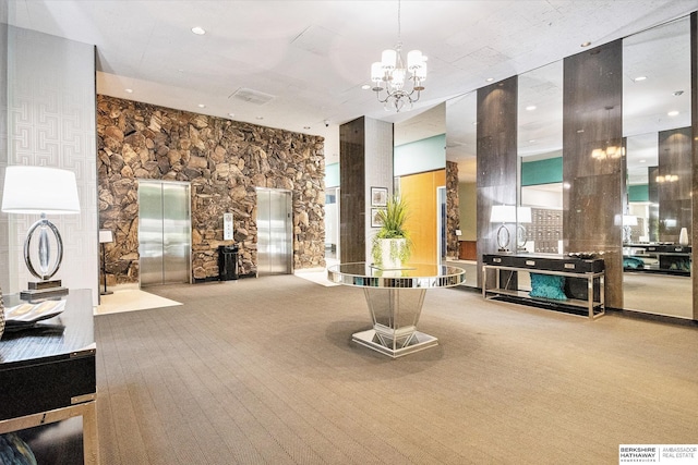 3000 Farnam St Unit 6H, Omaha, NE 68131 - common area featuring recessed lighting