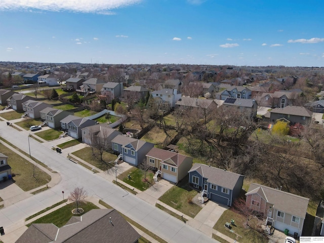 6704 N 149th Ave, Omaha, NE 68116 - aerial perspective of suburban area
