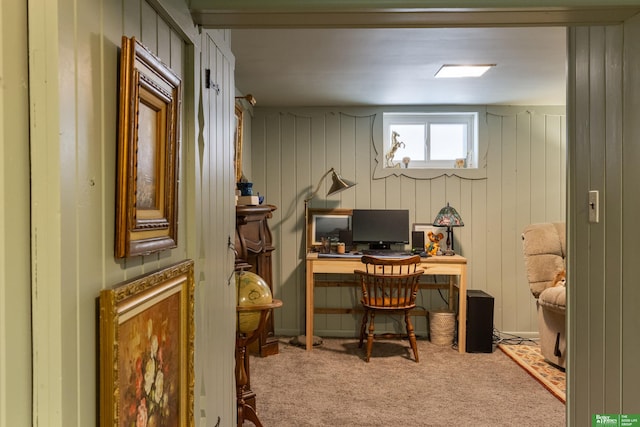 5147 Davenport St, Omaha, NE 68132 - view of carpeted home office
