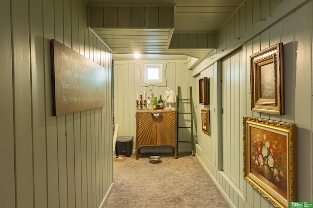 5147 Davenport St, Omaha, NE 68132 - hallway with carpet