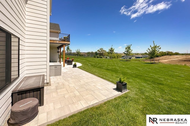 11473 S 189th St, Gretna, NE 68028 - view of patio / terrace with a balcony