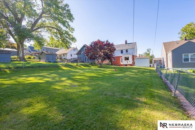 4542 Charles St, Omaha, NE 68132 - view of yard with a residential view