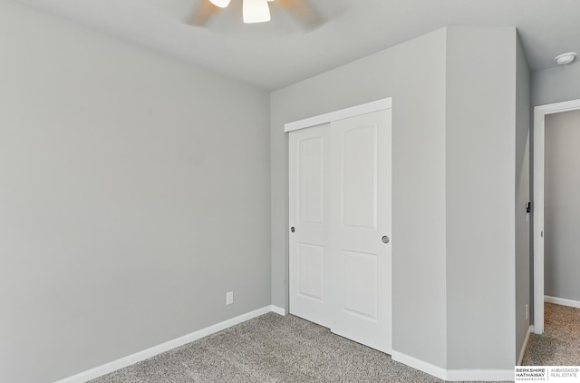 7164 N 167th St, Bennington, NE 68007 - unfurnished bedroom with carpet, baseboards, and a closet
