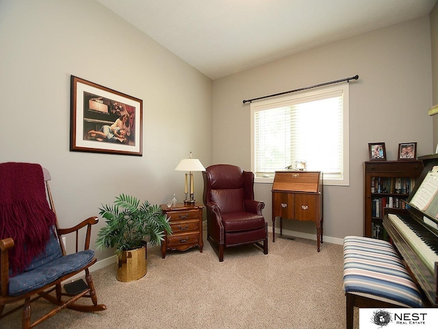 7521 Exbury Rd, Lincoln, NE 68516 - living area featuring carpet and baseboards