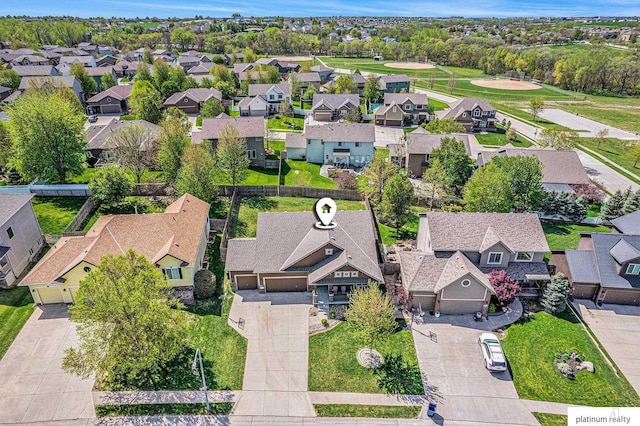 19349 I St, Omaha, NE 68135 - aerial perspective of suburban area