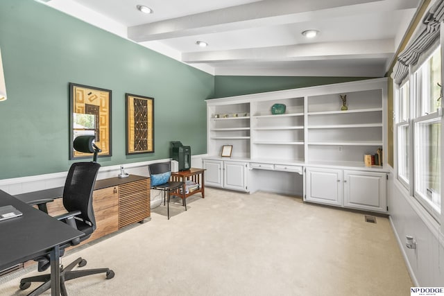 9826 Harney Pkwy N, Omaha, NE 68114 - home office featuring light colored carpet
