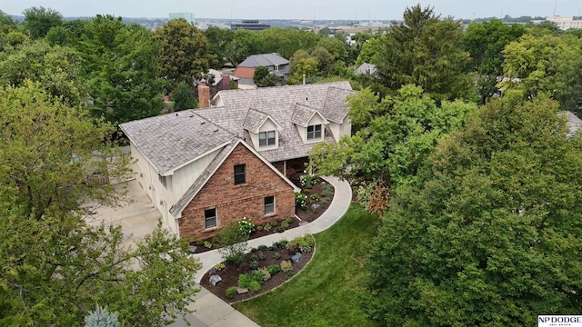 9826 Harney Pkwy N, Omaha, NE 68114 - aerial view of property and surrounding area