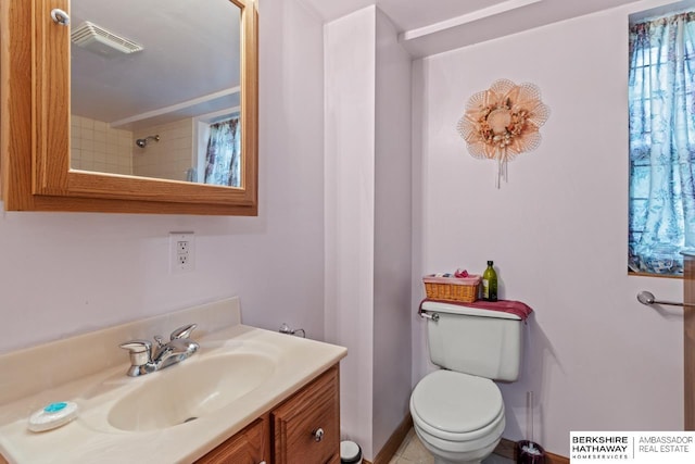 5101 Maple St, Omaha, NE 68104 - bathroom featuring toilet and vanity