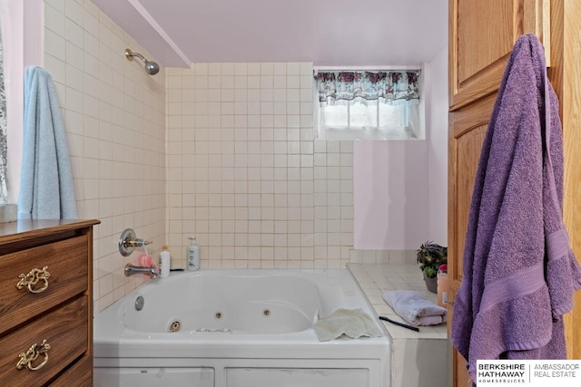 5101 Maple St, Omaha, NE 68104 - full bathroom with a combined bath / shower with jetted tub