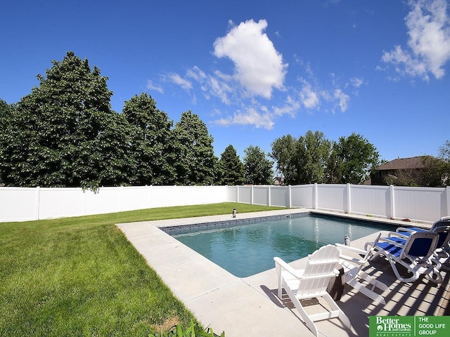 7968 N 163rd Ave, Bennington, NE 68007 - view of pool featuring a patio