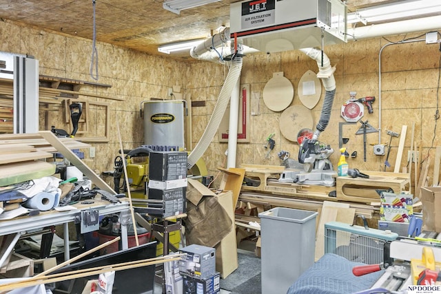 S-1196 N Lake Shore Dr, Fremont, NE 68025 - storage area with a heating unit