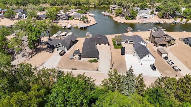 S-1196 N Lake Shore Dr, Fremont, NE 68025 - aerial perspective of suburban area with a nearby body of water