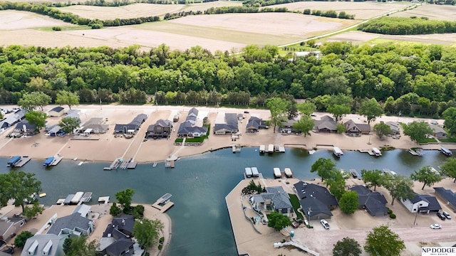 S-1196 N Lake Shore Dr, Fremont, NE 68025 - aerial view of residential area with a nearby body of water