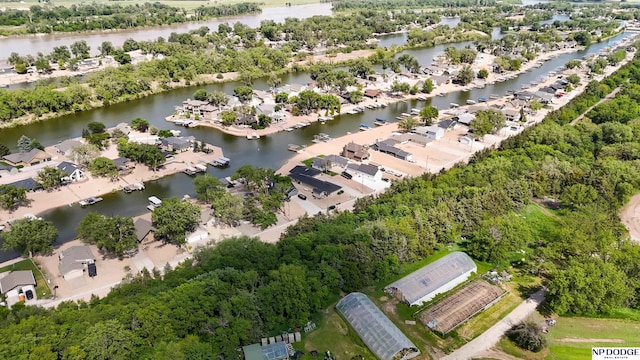 S-1196 N Lake Shore Dr, Fremont, NE 68025 - aerial perspective of suburban area featuring a nearby body of water