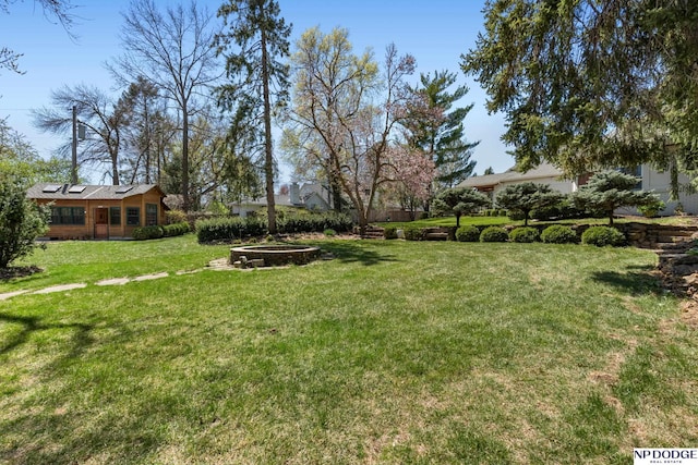 423 Fairacres Rd, Omaha, NE 68132 - view of grassy yard