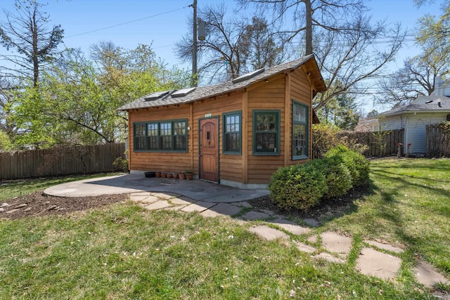 423 Fairacres Rd, Omaha, NE 68132 - view of outbuilding featuring solar panels
