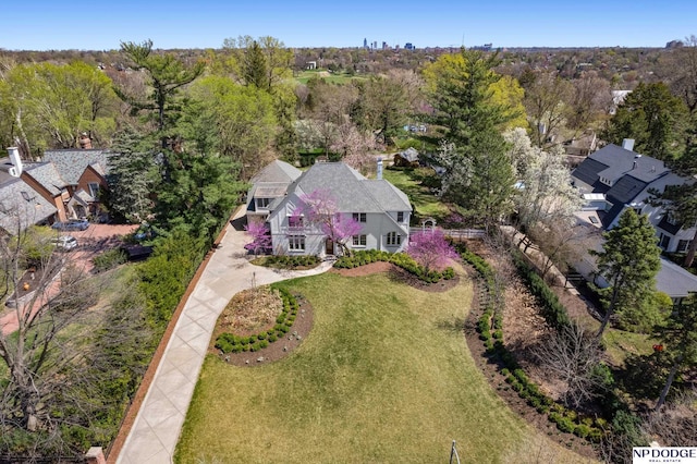 423 Fairacres Rd, Omaha, NE 68132 - aerial view of property and surrounding area