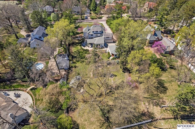 423 Fairacres Rd, Omaha, NE 68132 - aerial view of residential area